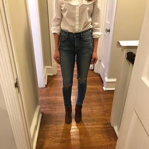 Citizens of Humanity Rocket Crop High Rise Skinny